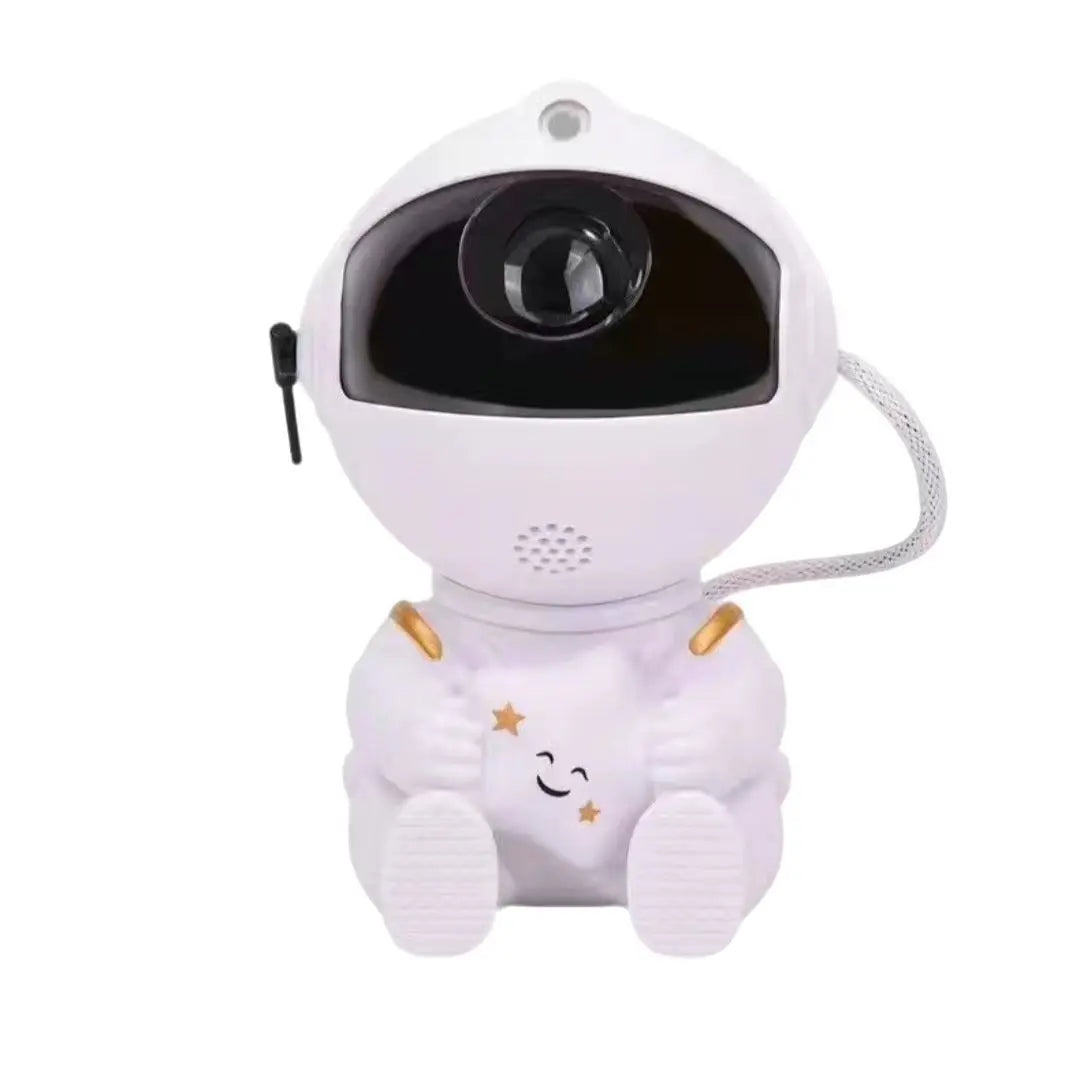 Galaxy Astronaut Star Projector - 3D Starry LED Night Light with Rotating Stars, Bedroom Decor for Kids/Adults, Home & Nursery